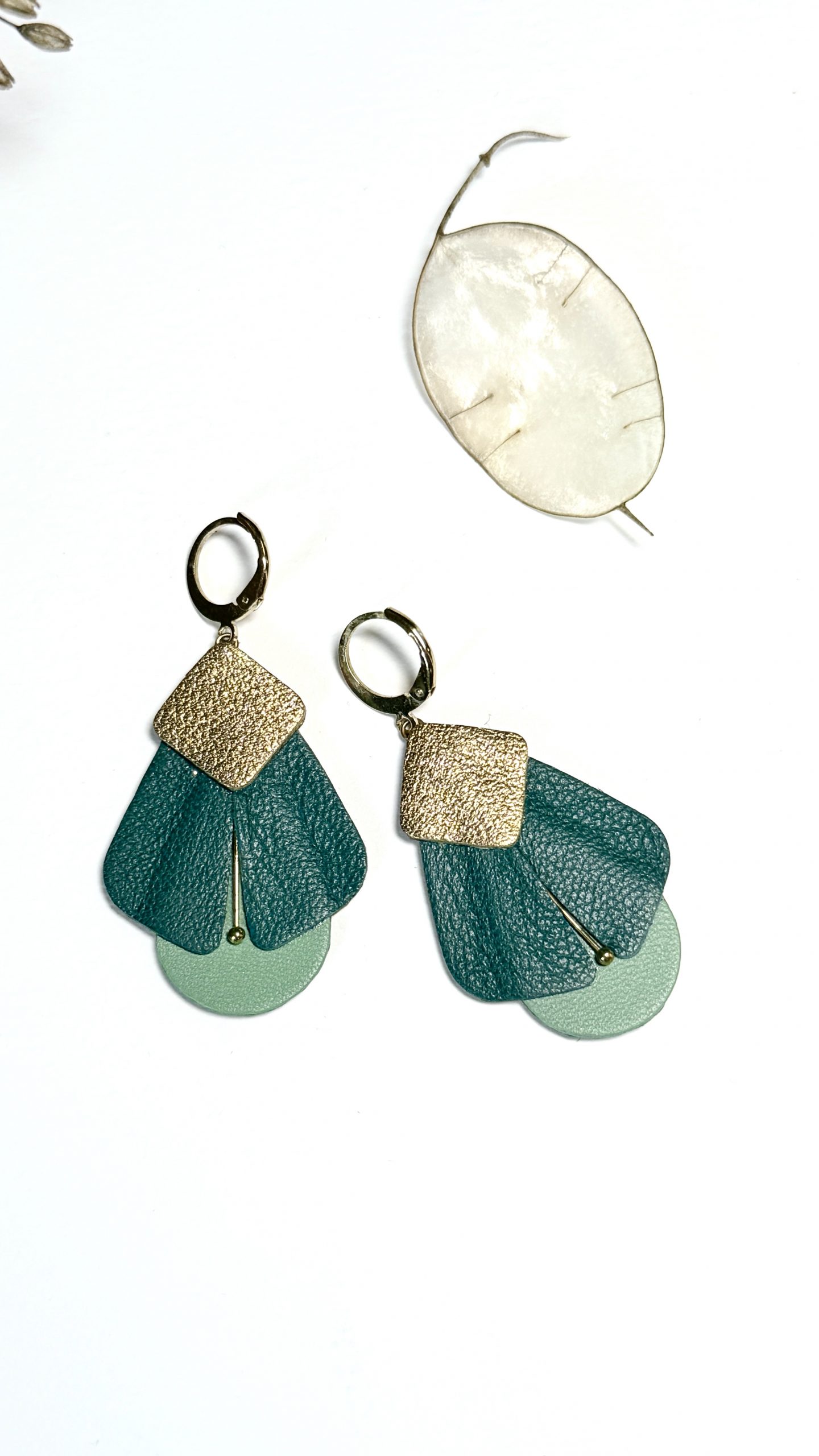 Boucles d'oreilles Cigale